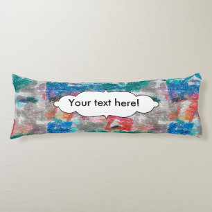 Coussins Longs Texture de crayons