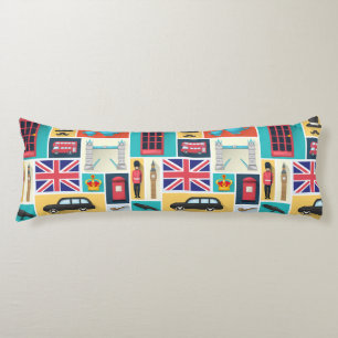 Coussins Longs Thème Londres