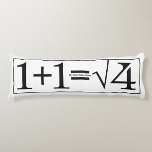 Coussins Longs Tout le génie des maths