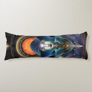 Coussins Longs Trilia - Déesse De La Lune Orange