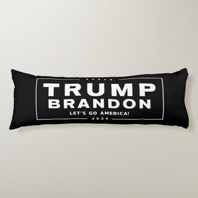 Coussins Longs Trump Brandon 2024™ - Oreiller pour les organes él (Devant)