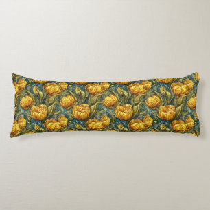 Coussins Longs Tulipe Fleur Élégant Style de Vie Plancher