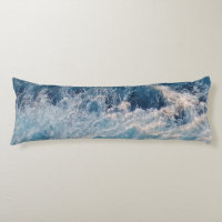Vagues bleu océan