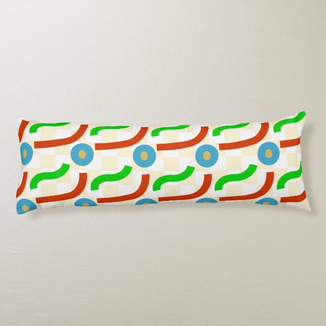 Coussins Longs Vector forme un motif transparent (Dos)