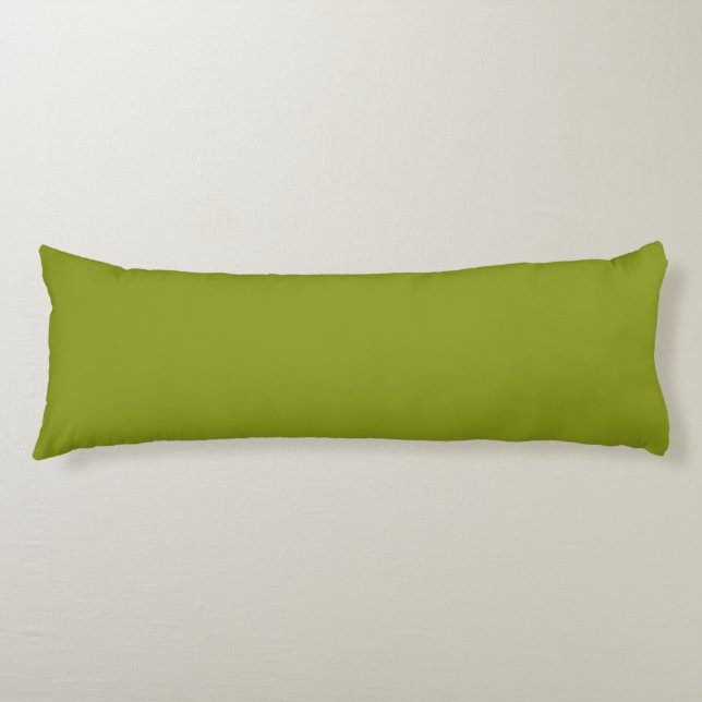 Coussins Longs Vert tendance (couleur unie) (Devant)