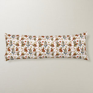Coussins Longs Vintage Alice au pays des merveilles