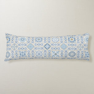 Coussins Longs Vintage Portugal Azulejo traditionnel