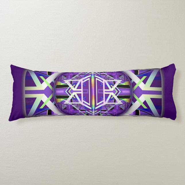 Coussins Longs Violet W3 (Devant)