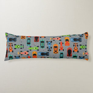 Coussins Longs Voitures De Course Sportives Colorées Enfants Pers