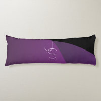 Vos initiales de chevauchement | Moderne violet et