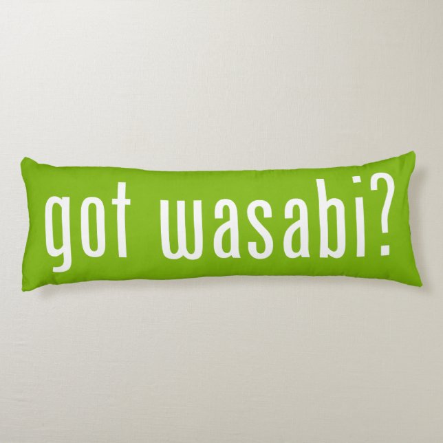 Coussins Longs vous avez wasabi ? (Dos)