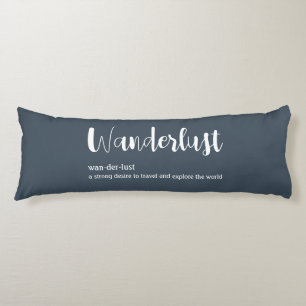 Coussins Longs Wanderlust définition blanc gris bleu couleur
