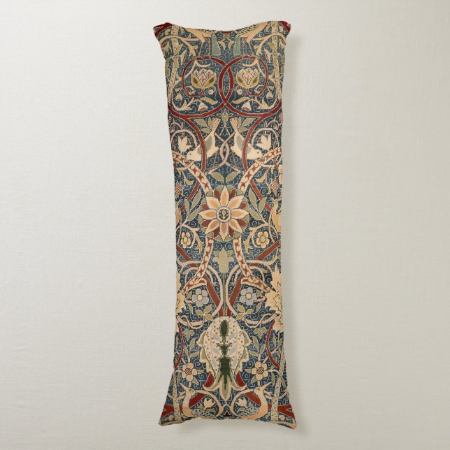 Coussins Longs William Morris Bullerswood Tapisserie Faux (Devant (Vertical))