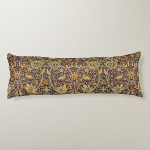 Coussins Longs William Morris Bullerswood Tapisserie Faux