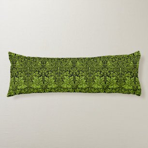 Coussins Longs William Morris Frère Lapin Vert Sauge Noir
