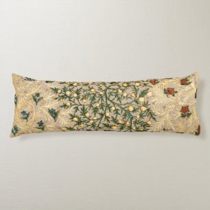 Coussins Longs William Morris Fruit Floral Jardin Fleur Classique