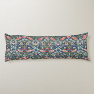 Coussins Longs William Morris Strawberry Thief Corail Marine