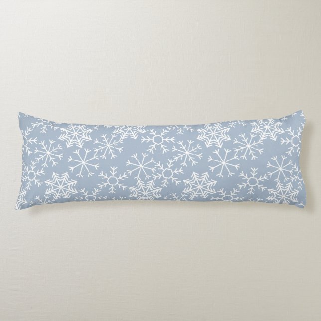 Coussins Longs Winter SNOWFLAKES sans couture motif + vos idées (Devant)