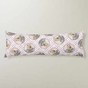 Coussins Longs Yorkshire Terrier Peinture mignonne Chien original