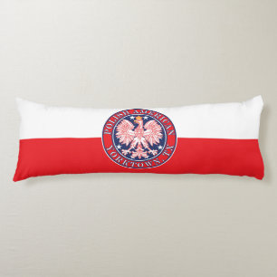 Coussins Longs Yorktown Texas Polonais Aigle Américain