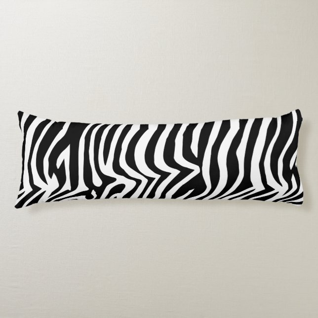 Coussins Longs Zebra skin motif (Devant)