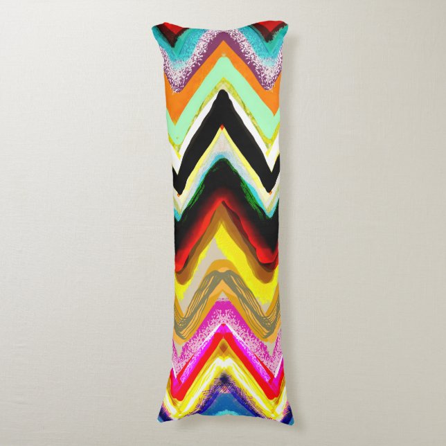 Coussins Longs zig zag (devant Vertical)