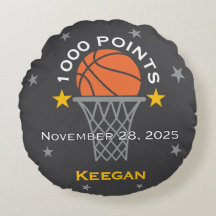 1000 Points Basketball Milestone Custom
