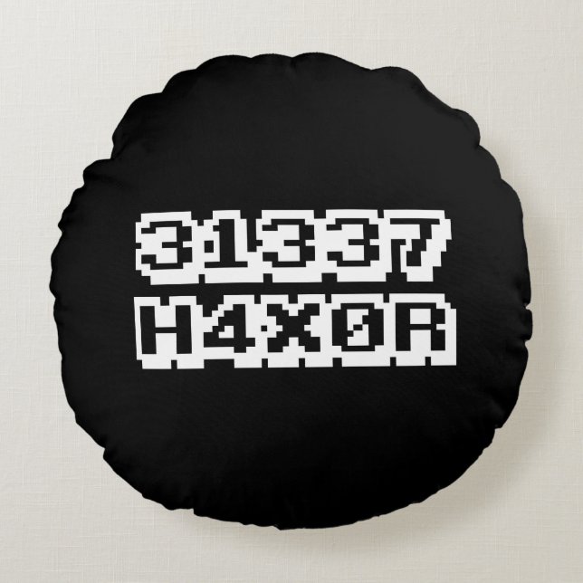 COUSSINS RONDS 31337 H4X0R (Devant)