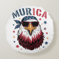 4 juillet Patriotique Drôle Aigle Etats-Unis