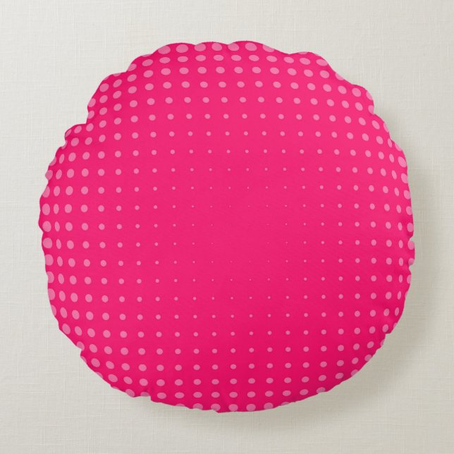 Coussins Ronds Abstrait Creative concept BD pop art style bla (Devant)