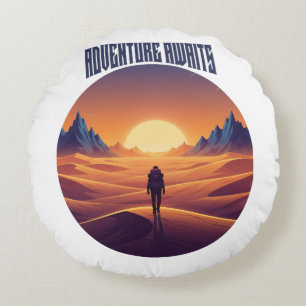 Coussins Ronds Adventure Desert Tee — Chasing Dunes & Desert Sky