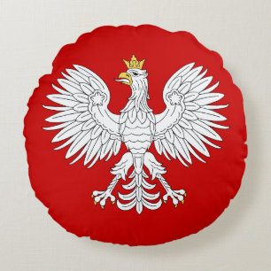 Coussins Ronds Aigle polonais
