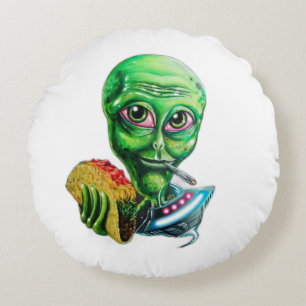 Coussins Ronds Alien