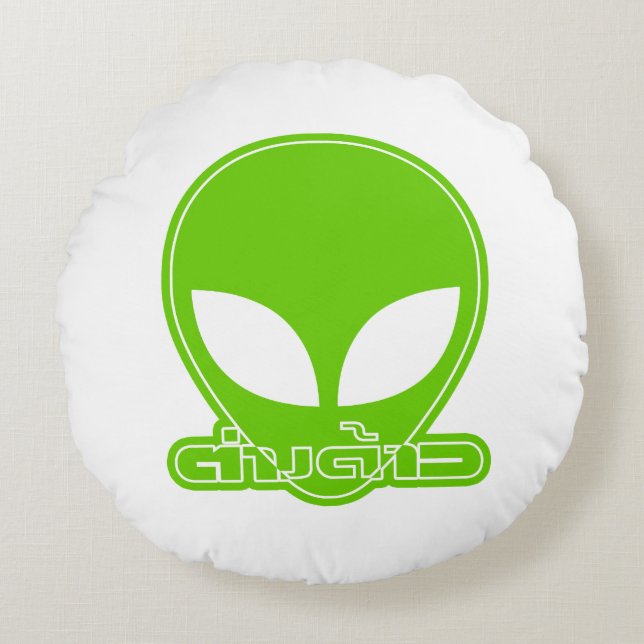 Coussins Ronds Alien [Étranger] Tang Dao ► Script en thaï (Devant)