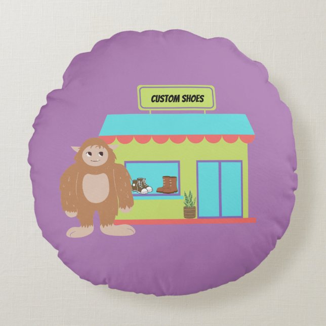 Coussins Ronds Almofada Redonda Almofada Imagem infantil para dec (Devant)