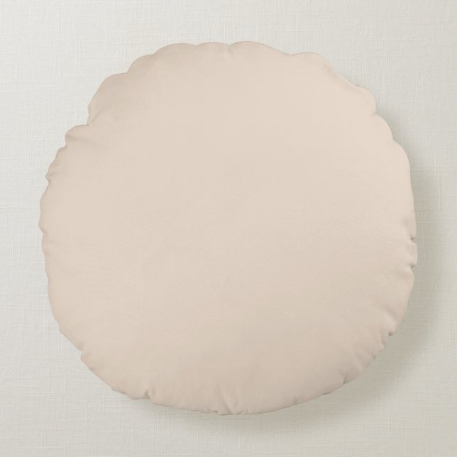 Coussins Ronds Amande (couleur unie) (Devant)
