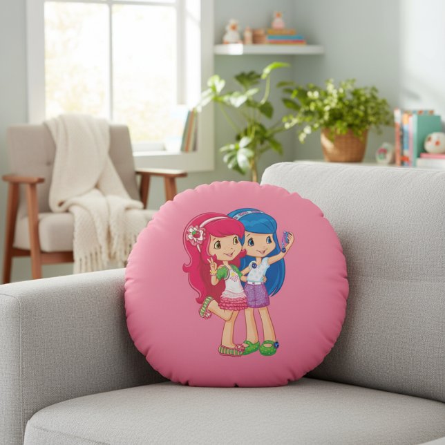 Coussins Ronds Amis (Créateur téléchargé)