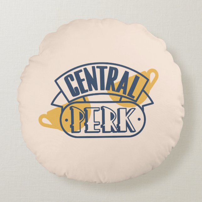 Coussins Ronds AMIS™ | Central Perk (Devant)