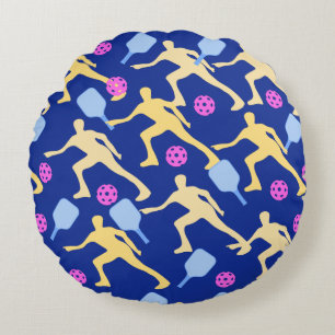 Coussins Ronds Amour amusant Pickleball Paddle
