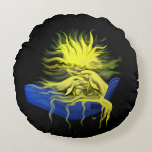 Coussins Ronds Amour dauphin