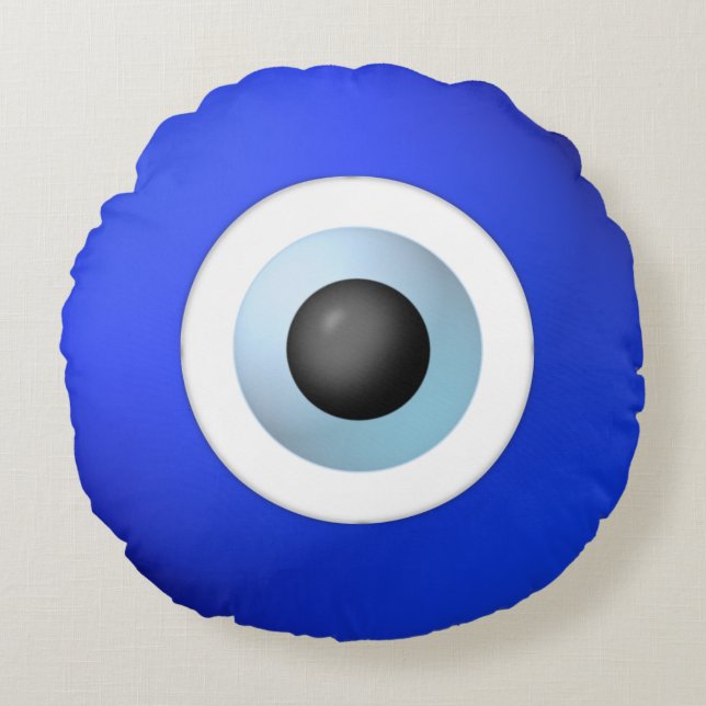 Coussins Ronds Amulet pour se débarrasser du mal (Devant)