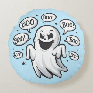 Coussins Ronds Amusant fantôme de Boo
