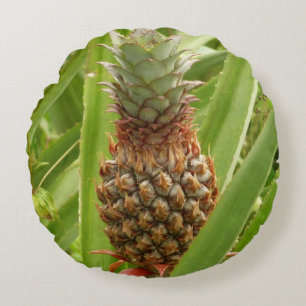 Coussins Ronds Ananas sauvage Fruit tropical dans la nature