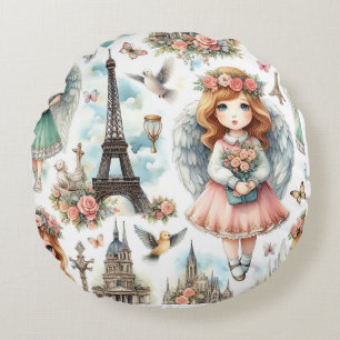 Coussins Ronds angel paris