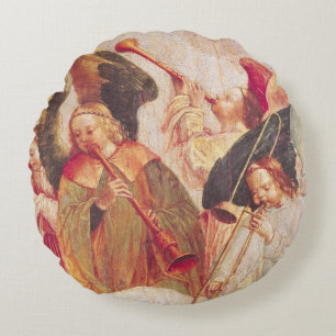 Coussins Ronds Anges musicaux