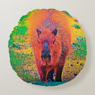 Coussins Ronds AnimalColor_Capybara_011