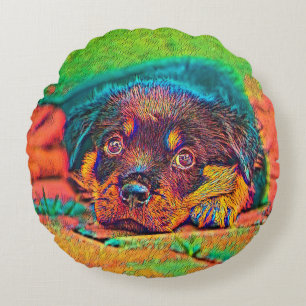 Coussins Ronds AnimalColor_Dog_002
