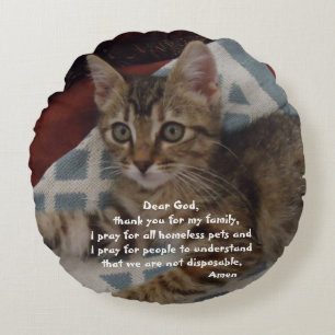 Coussins Ronds Animaux de délivrance