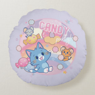 Coussins Ronds Anime Tom et Jerry Candy Party