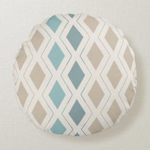Coussins Ronds Anouke Coastal Diamonds / Brume de mer
